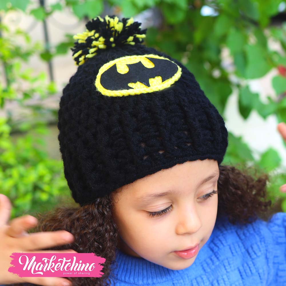 Ice Cap For Kids-Crochet-Batman - Buy best Handmade Products in Egypt with  best Prices | Marketchino