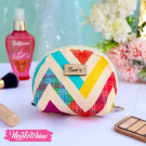 Make Up Bag-Patchwork-Colorful