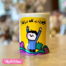 Printed Mug- يوم جديد كله حياة