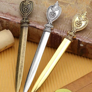 1pc Vintage Design Random Letter Opener