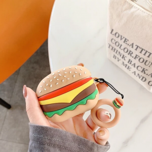 3D Hamburger Design Airpods Pro