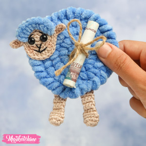 Crochet Sheep For Eidiya - Blue Sheep