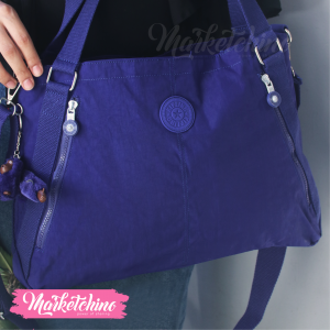 Hand Bag-kipling-purple ( large )