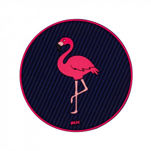 Silicon Coaster-Flamingo 
