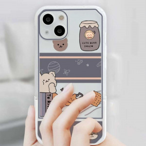 Cartoon Graphic Cover iphone 13 apple With Invisible Holder 