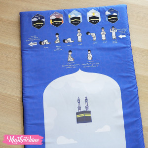 Prayer Rug For Boys-Blue