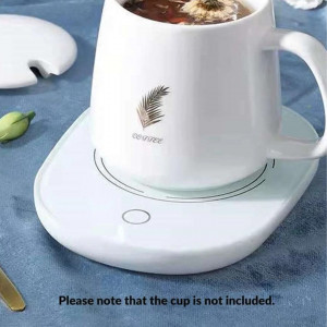 1pc Constant Temperature Heating Coaster Without Cup