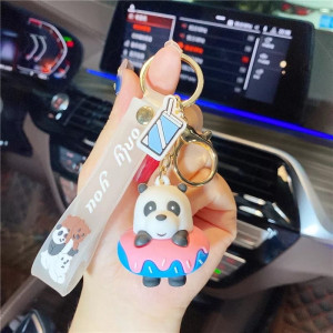 Silicone Keychain- We Bare Bears-Panda  1