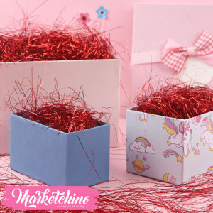 Gift Box-Decoration-Maroon