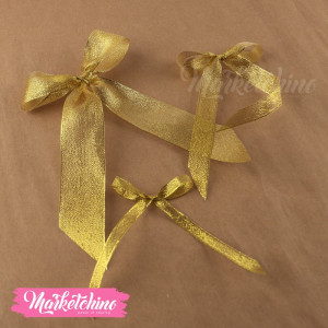 Ribbon-Gift Box-Gold (one piece ) 