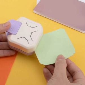1pc Color Block Corner Rounder