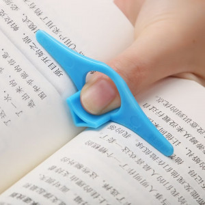 1pc Solid Color Book Page Holder