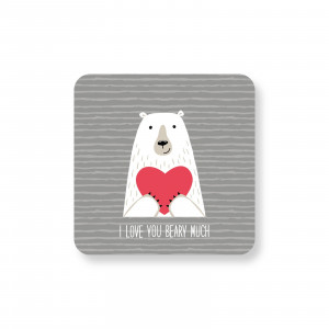 Rubber Mouse Pad-Bear