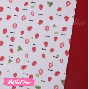 Gift wrapping Paper-Strawberries
