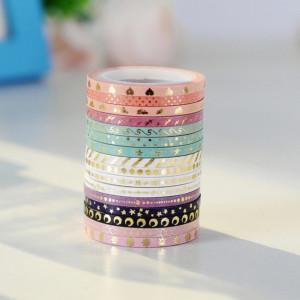 washi16rolls Mixed Pattern Washi Tape ( 400 CM ) 