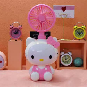 Acrylic Lighting Lamp&Fan-Red Hello Kitty