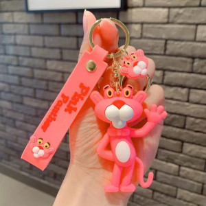 Silicone Keychain-Pint Panther 