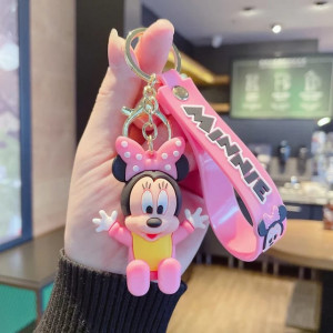 Silicone Keychain-Baby Mini Mouse