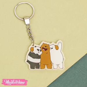 Acrylic Keychain- We Bare Bears