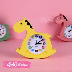 Alarm Clock-Unicorn-Yellow
