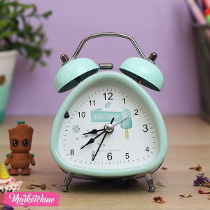 Acrylic Alarm Clock-Ice Cream  Mint Green