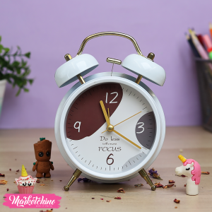 Metal Alarm Clock-Light Blue