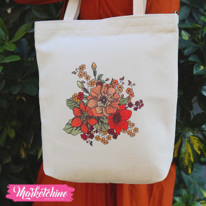 Tote Bag-Flower