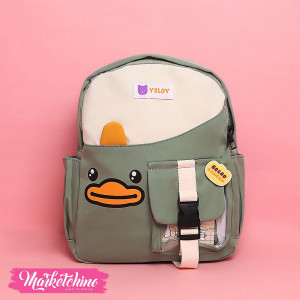 Backpack For Kids-Olive Duck