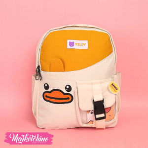 Backpack For Kids-Pink Duck