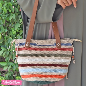 Cross Bag-Crochet-Colorful