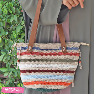 Cross Bag-Crochet-Colorful
