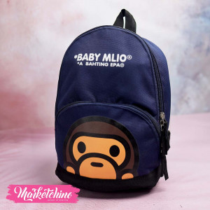 Backpack-Monkey-Dark Blue