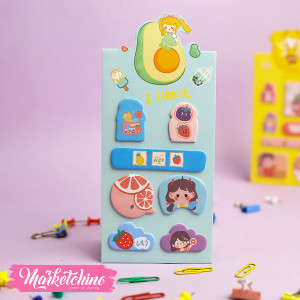 Stand Sticky Notes-Avocado 