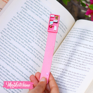 Bookmark-Library-Pink