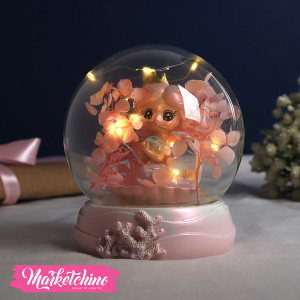 Glass Lighting Lamp-Purple Mermaid