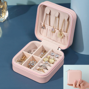 PortableTravel Accessories Box-Pink
