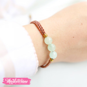 Bracelet-Natural Gem Stone-Light Blue