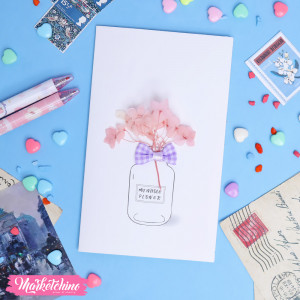 Gift Card-Pink Baby Flower