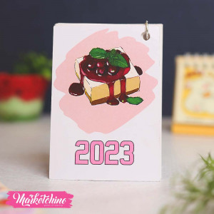 Soft Paper Calendar-cheese Cake 2023