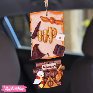 Polymer Clay Car Charm-Harry Potter