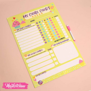 My Chore Chart-Cup Cake