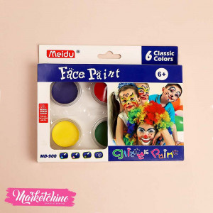 Set Of Face Paint (6 Colour )