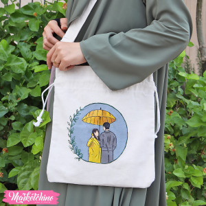 Painted Tote Bag&Cross-Couples