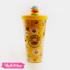 Ice Cup-Pink Yellow Duck