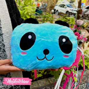 Decorative Cushion-Panda-Light Blue
