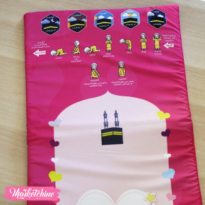 Prayer Rug For Girl-Fuchsia