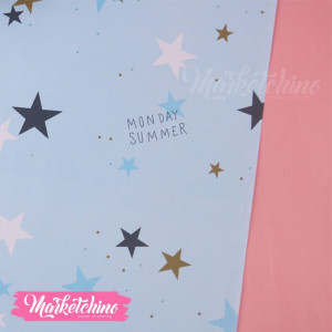 Gift wrapping Paper-Stars