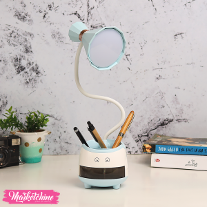 AcrylicTouch Lighting Lamp & Organizer-Light Blue 1