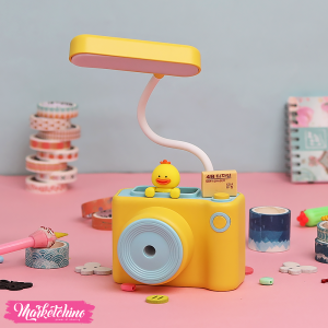Acrylic Camera Lighting Lamp&Sharpener-Yellow