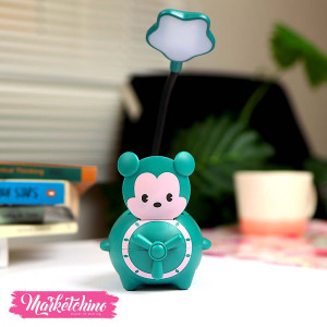 Acrylic Lighting Lamp&Pencil case-Turquoise Bear